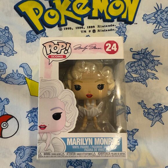 Funko Pop! Marilyn Monroe #24 White Dress - Picture 1 of 6